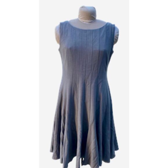 R & M Richards 2-Piece Dress/Jacket Gray Sz. 12 Office Easter Professional - Picture 3 of 11